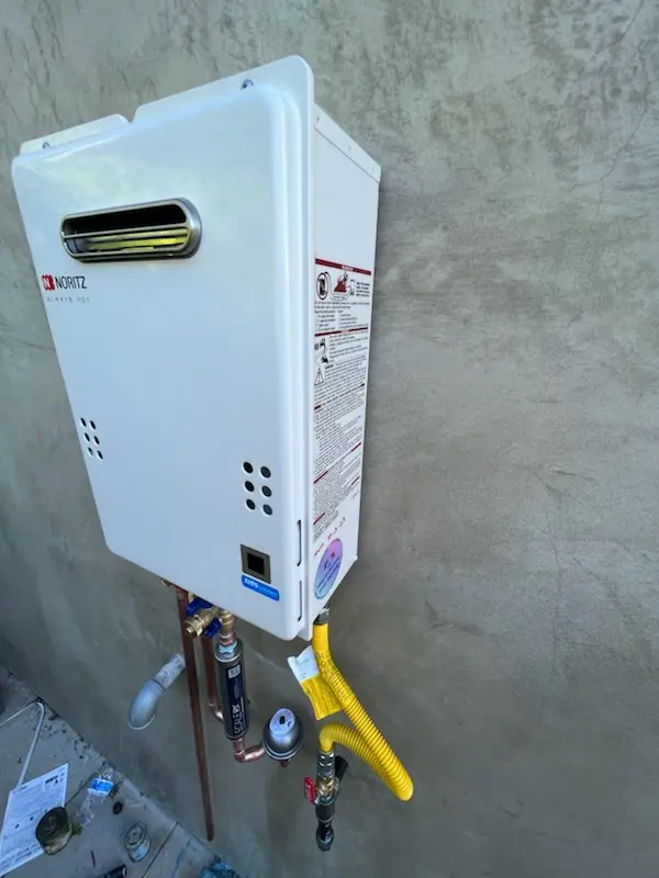 Tankless water heater installation for Indian River Bluff homes
