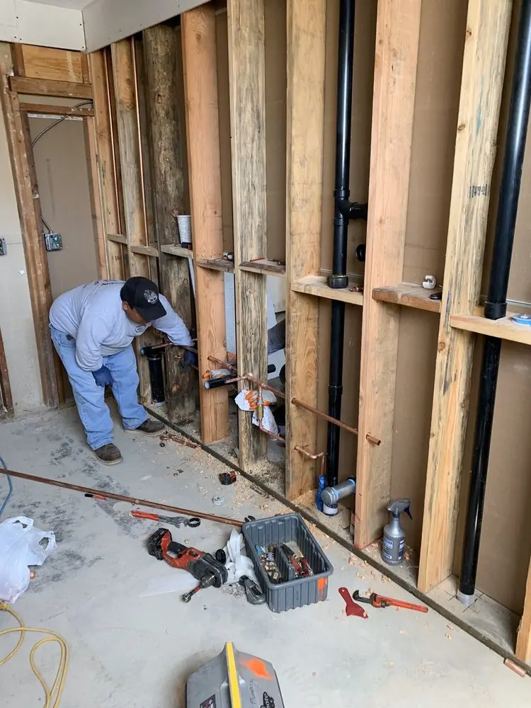Commercial rough-in plumbing for Commercial Plumbing in Indian River Bluff